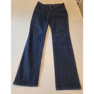 Chico's FABULOUSLY Slimming STRETCH Women's Blue DENIM Regular Jeans 00‎ Regular